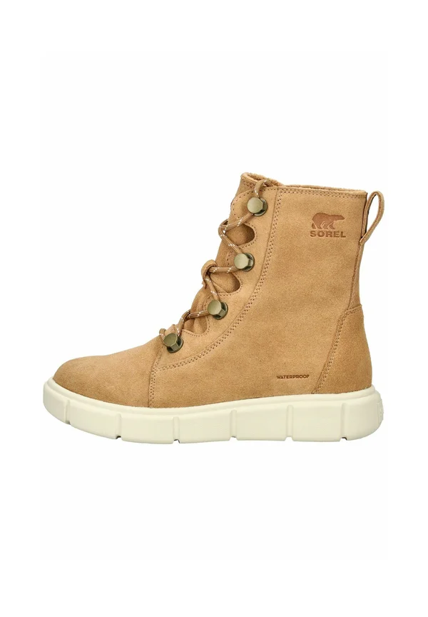 Plateaustiefelette - tawny buff chalk