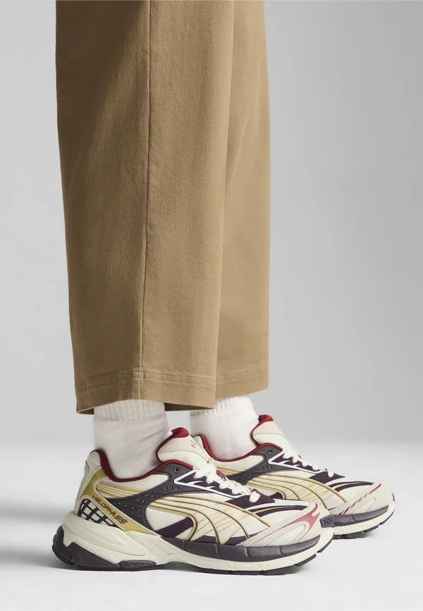 PLAY LOUD VELOPHASIS - Sneaker low - warm white-midnight plum