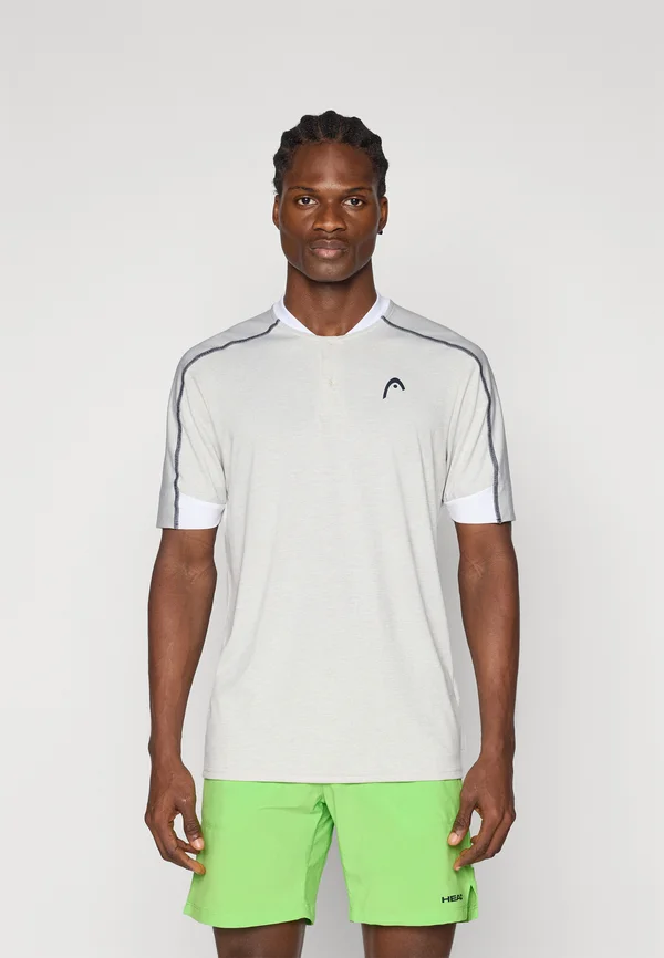 PLAY TECH MEN - Sport T-Shirt - white/grey