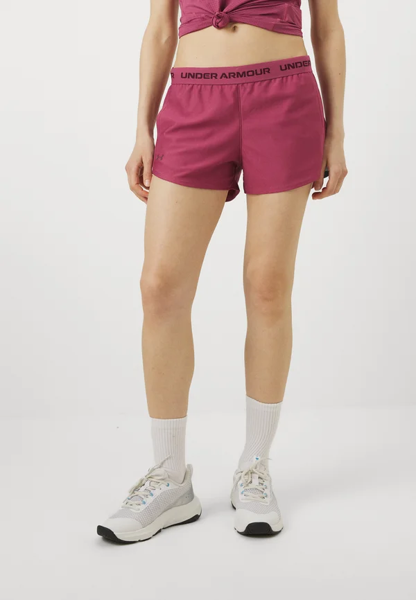 PLAY UP SHORTS - Kurze Sporthose - fuchsia dusk/dark maroon