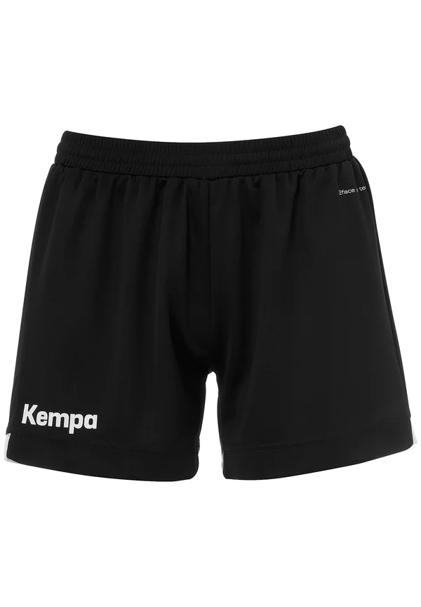 PLAYER  - Kurze Sporthose - schwarz weiß
