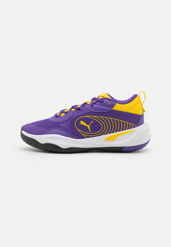 PLAYMAKER PRO JR UNISEX - Basketballschuh - team violet/pelé yellow