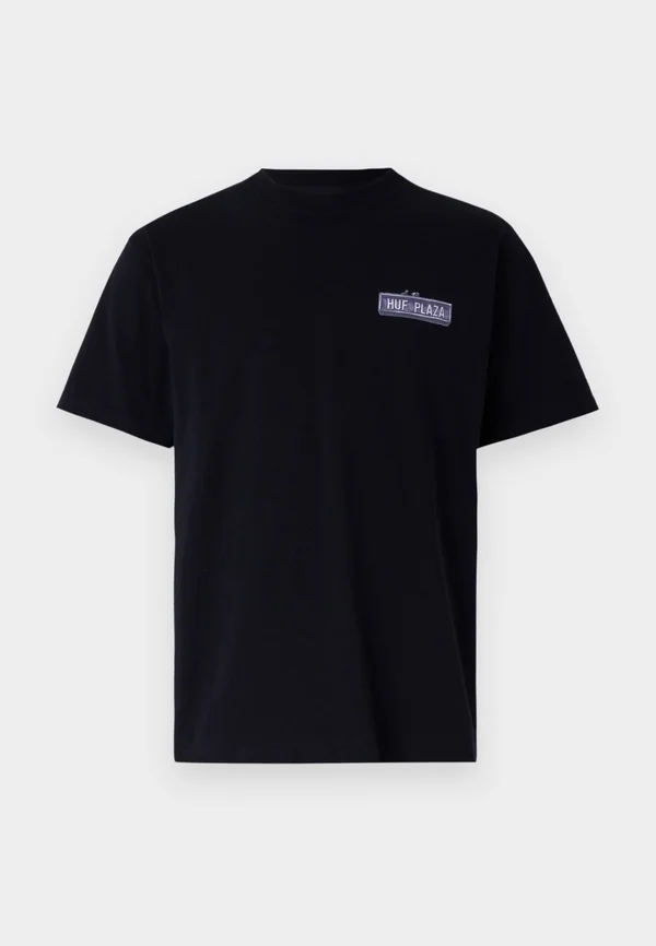 PLAZA TEE UNISEX - T-Shirt print - black