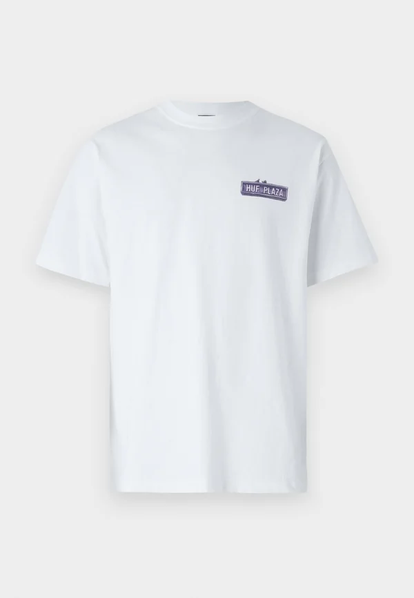 PLAZA TEE UNISEX - T-Shirt print - white