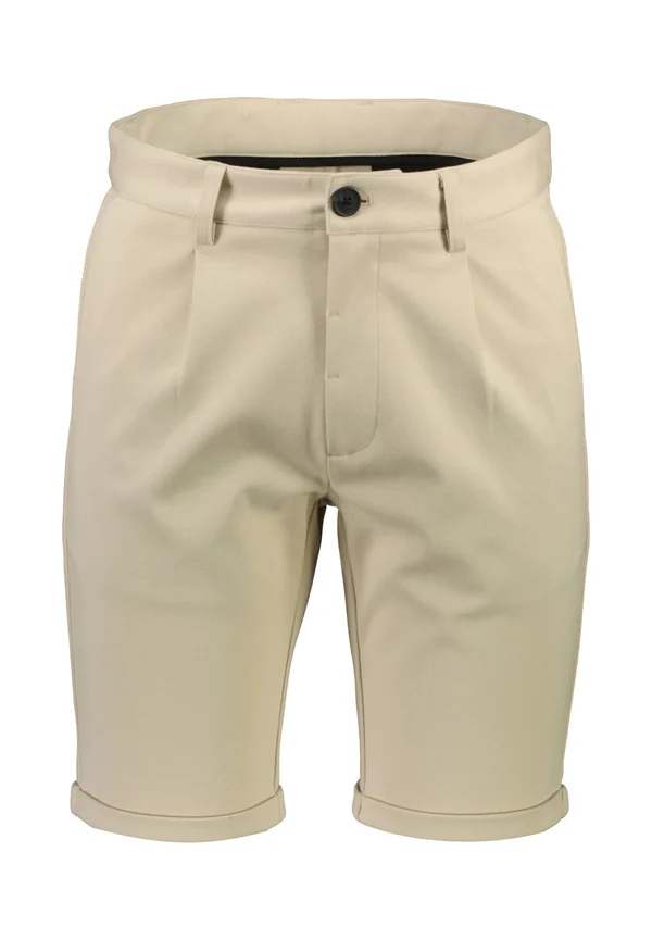 PLEATED - Shorts - stone