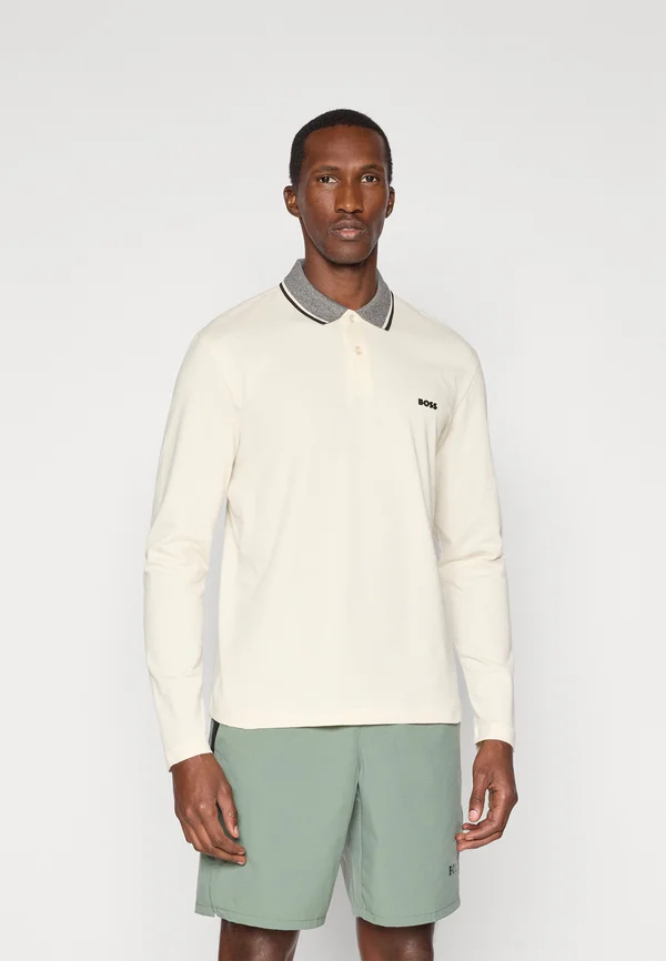 PLISY - Poloshirt - open white