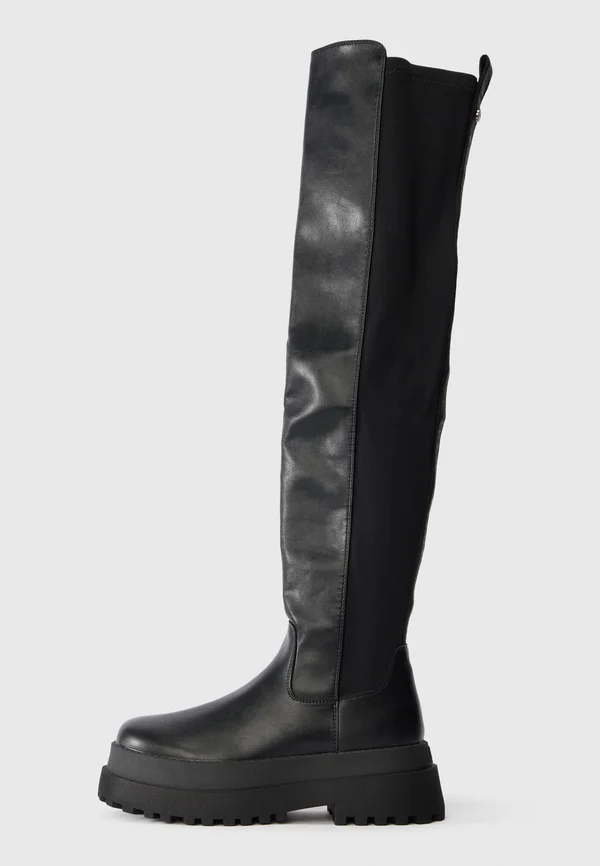 PLUTO - Overknees - black