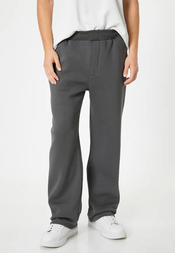 POCKET DETAIL - Jogginghose - grey