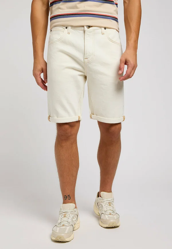 POCKET  - Jeans Shorts - clean white