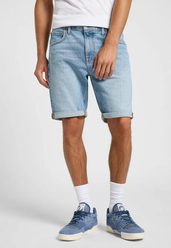 POCKET  - Jeans Shorts - dwight light