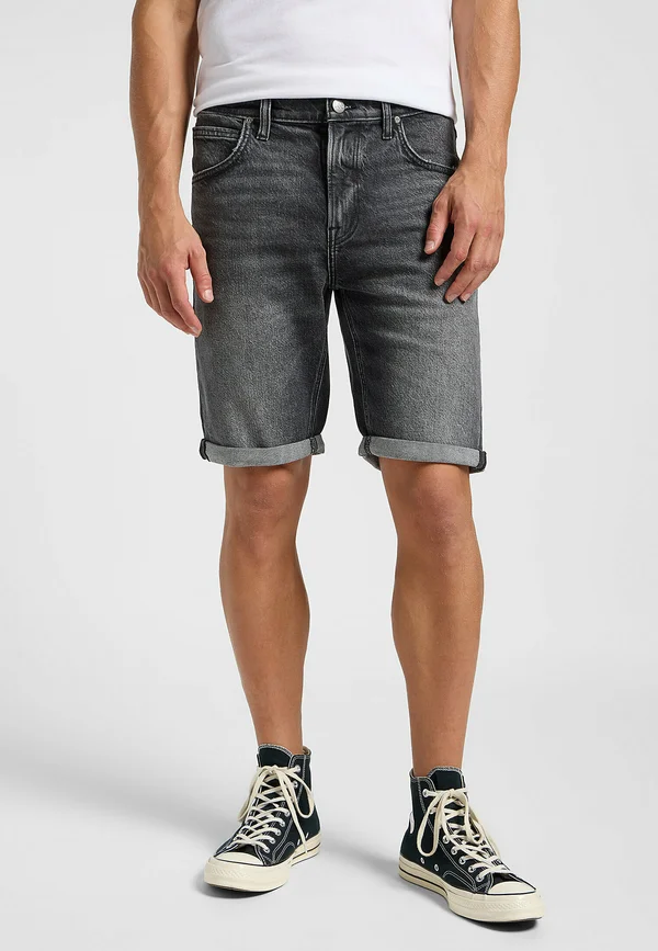 POCKET  - Jeans Shorts - washed