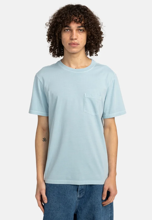 POCKET PIGMENT  - T-Shirt basic - blue