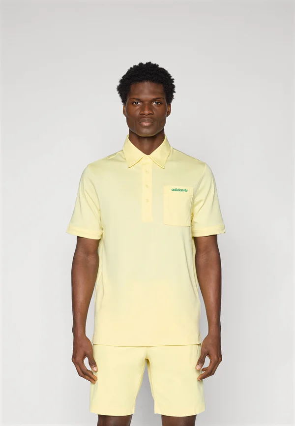 POCKET - Poloshirt - almost yellow