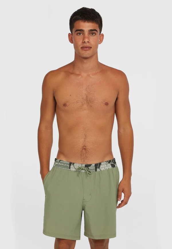 POCKET PRINT - Badeshorts - avery fern