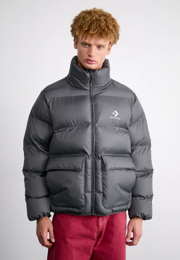 POCKET PUFFER JACKET - Winterjacke - dark matter