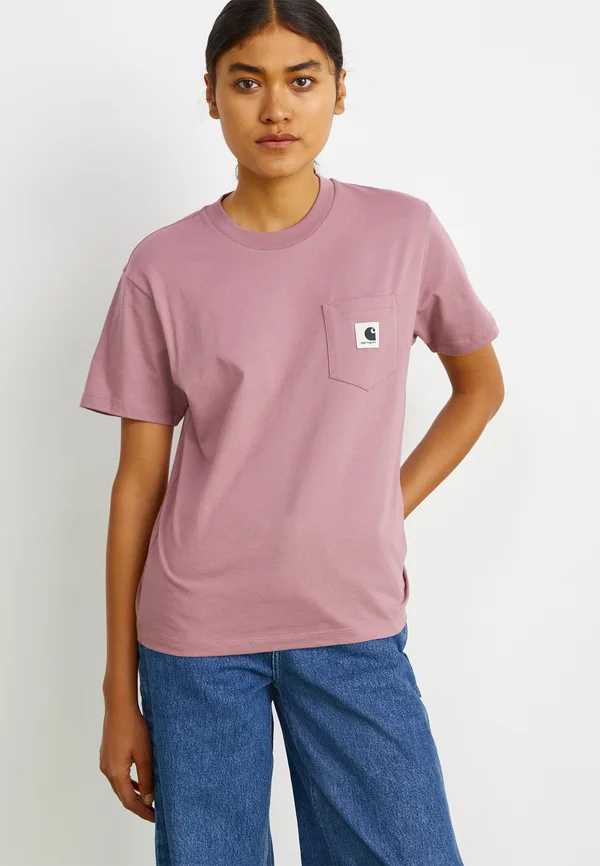 POCKET - T-Shirt basic - berry