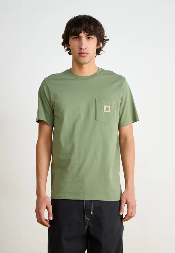 POCKET - T-Shirt basic - dollar green