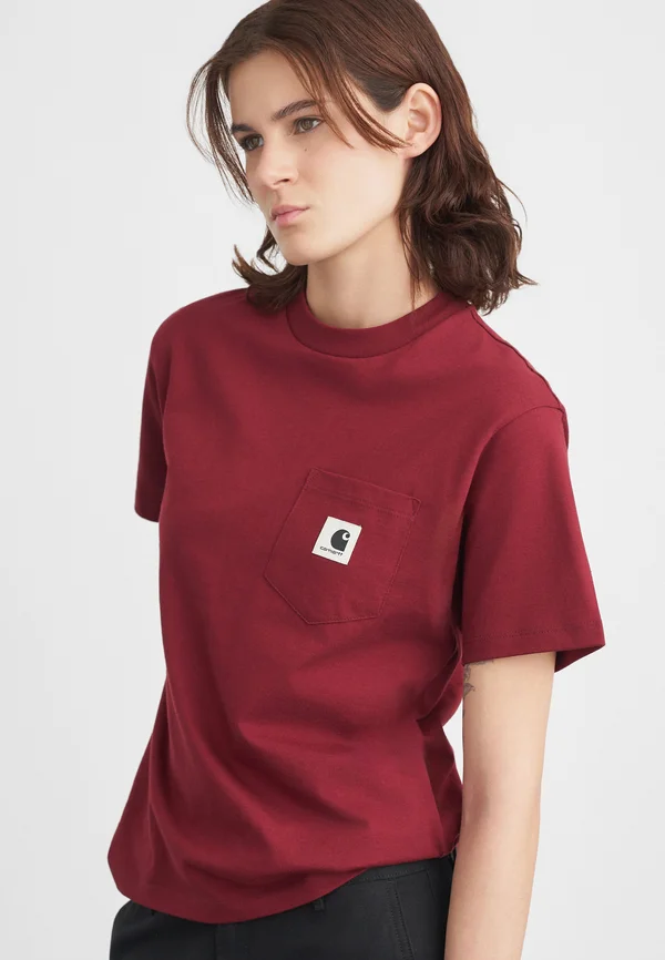 POCKET - T-Shirt basic - marsala