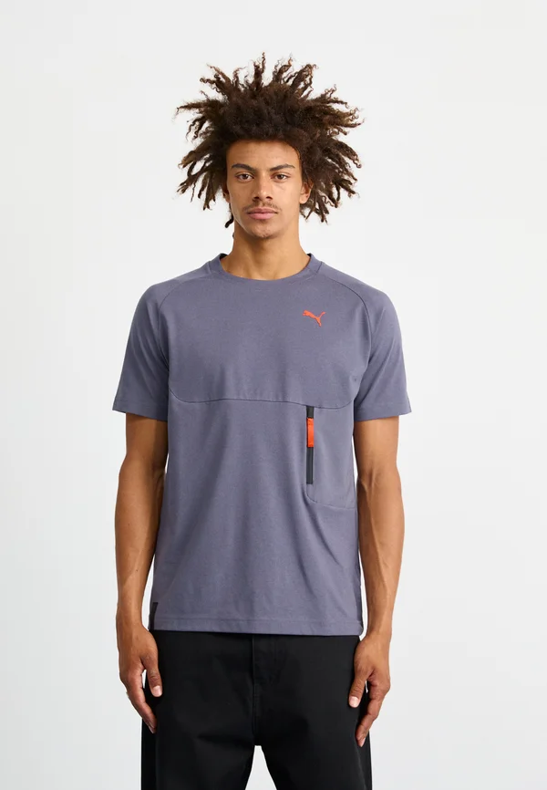 POCKET  - T-Shirt print - galactic gray