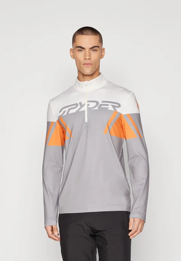 PODIUM 1/2 ZIP - Langarmshirt - concrete