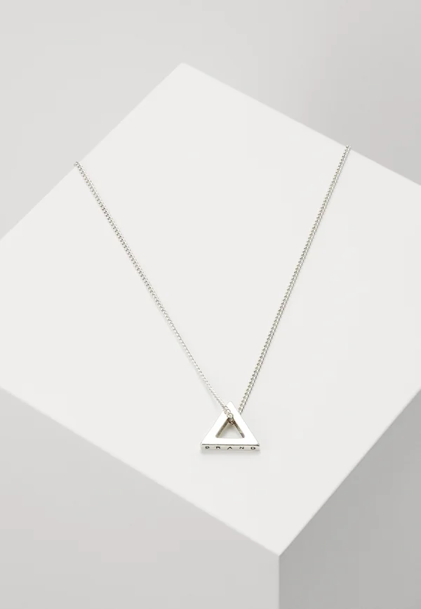 POINT NECKLACE - Halskette - silver-coloured