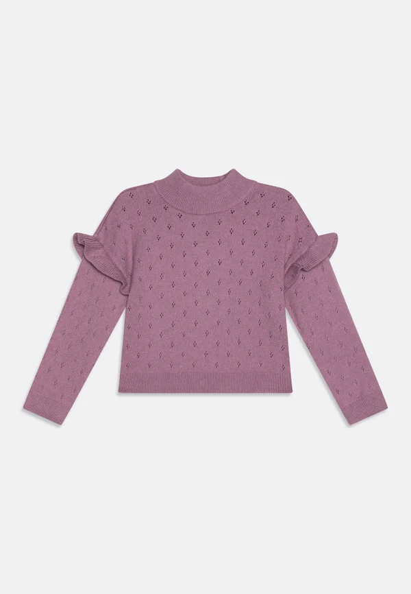 POINTELLE CREW TODDLER GIRL - Strickpullover - lavender mist