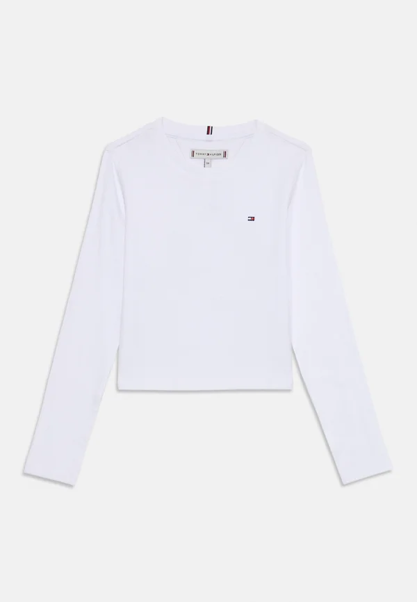 POINTELLE - Langarmshirt - white
