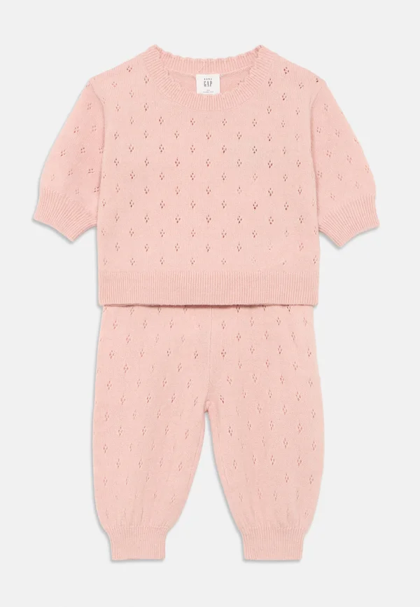 POINTELLE PANT BABY SET - Jogginghose - primitive