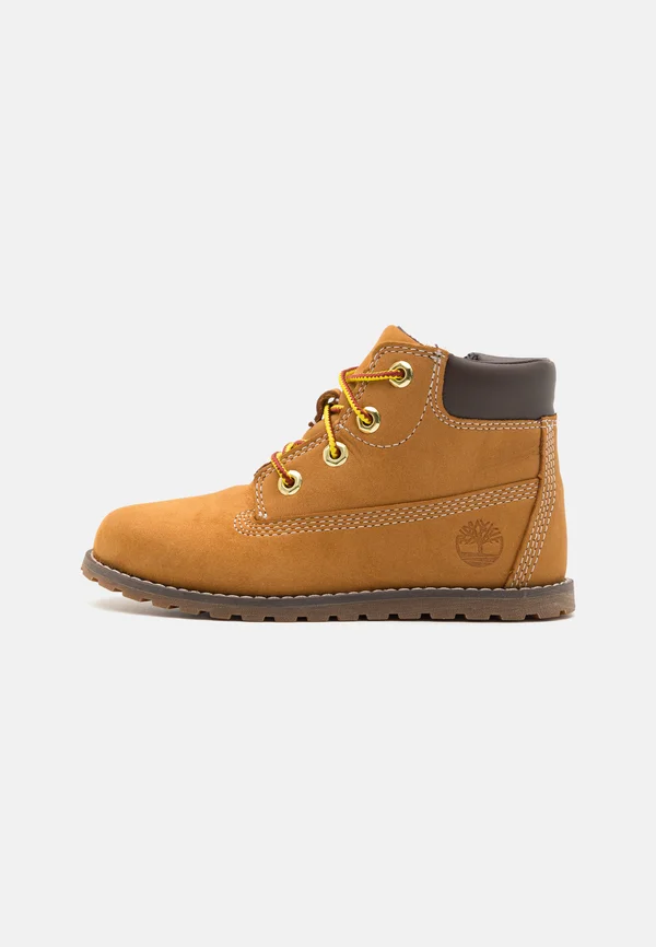 POKEY PINE MID LACE UP WITH ZIP BOOT UNISEX - Schnürstiefelette - wheat