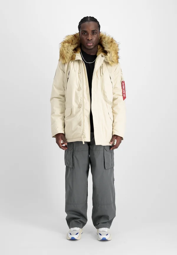 POLAR JACKET - Parka - vintage white