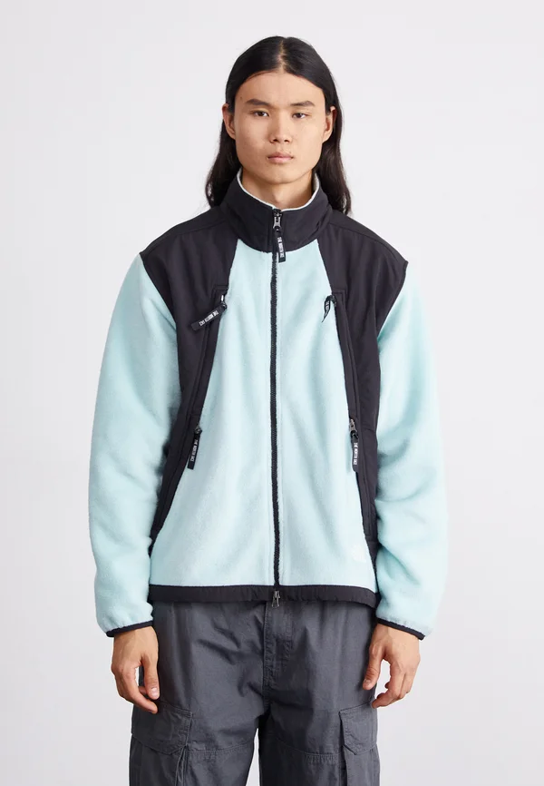 POLAR SUN JACKET - Fleecejacke - muted pine/black