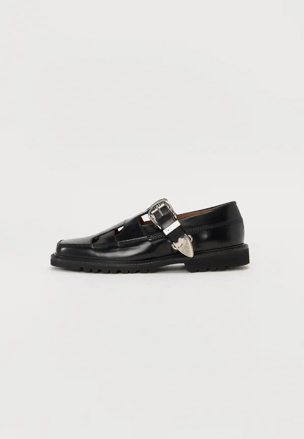 POLIDO - Riemensandalette - black