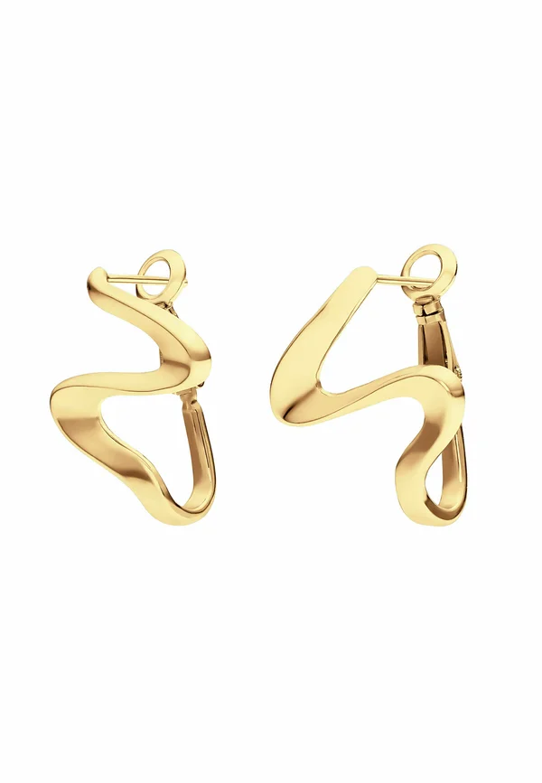 POLIERT - Ohrringe - goldfarbend