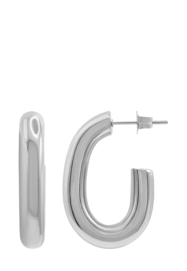 POLIERT  - Ohrringe - silber poliert