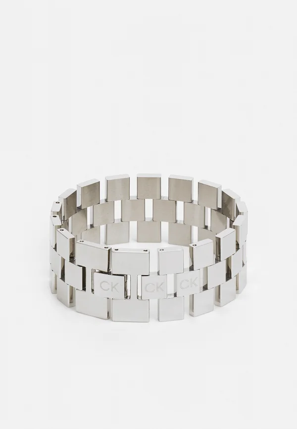 POLISHED LINK BRACELET - Armband - silver-coloured