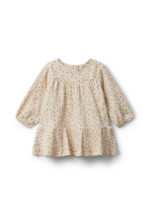 POLKA DOT - Freizeitkleid - beige