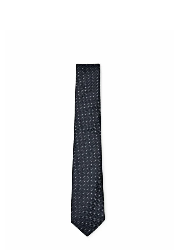 POLKA DOT - Krawatte - dark blue denim