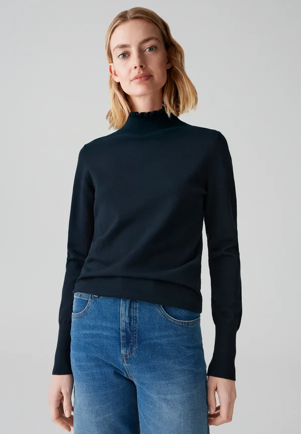 POLLUNA - Strickpullover - coal blue