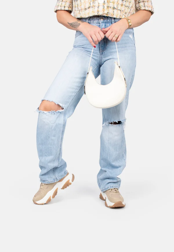 POLLY SNEAKERS - Sneaker low - denim with combination