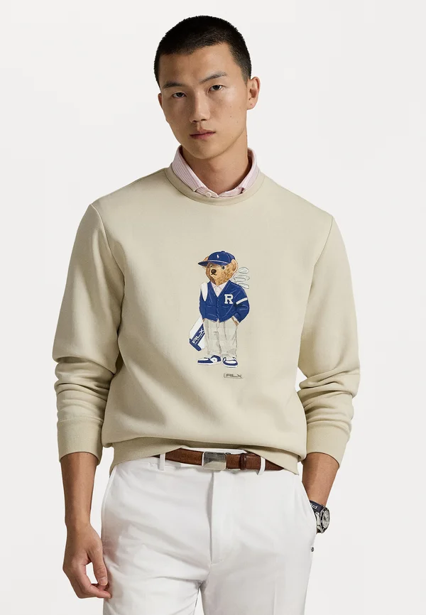 POLO BEAR PERFORMANCE SWEATSHIRT - Sweatshirt - basic sand