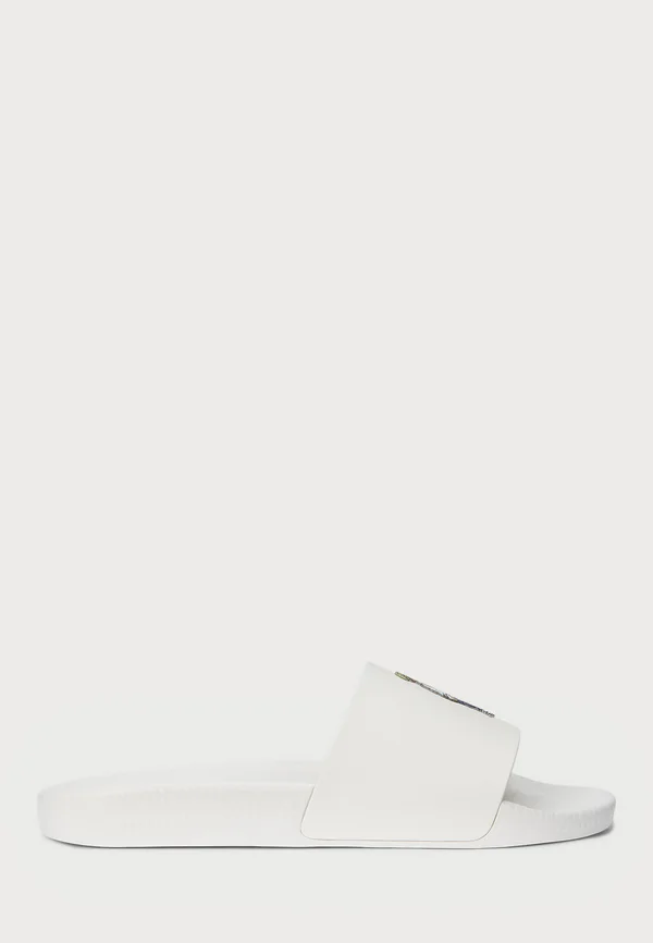POLO BEAR SLIDE UNISEX - Pantolette flach - deckwash white