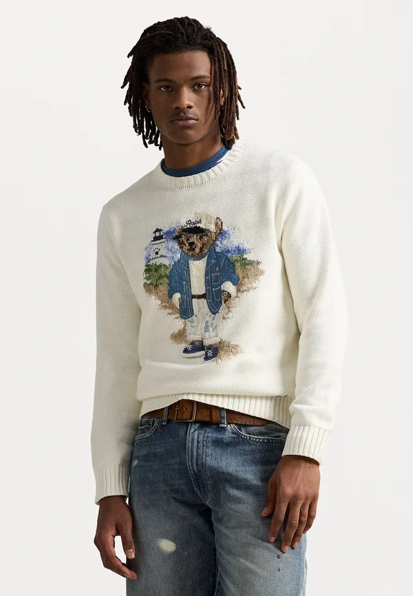 POLO BEAR SWEATER - Strickpullover - nevis