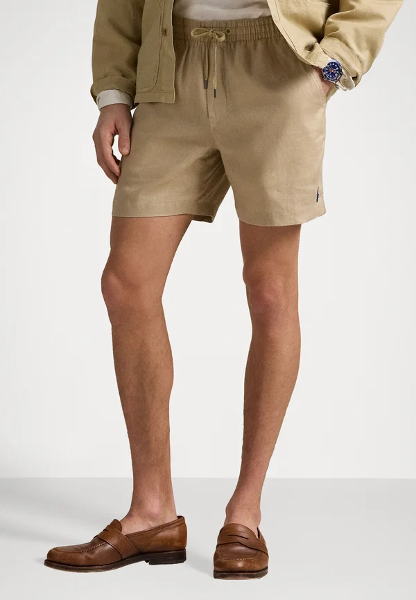 POLO PREPSTER LINEN SHORT - Shorts - coastal beige