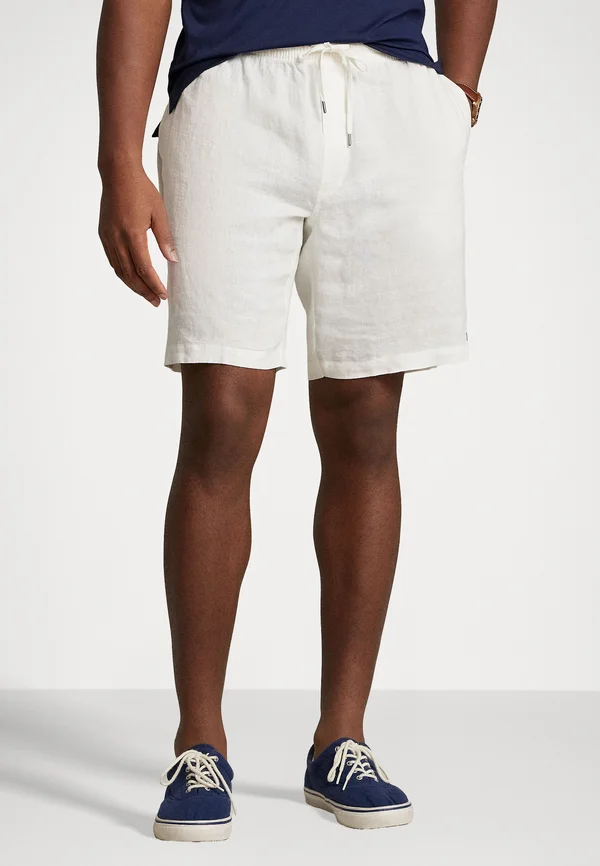 POLO PREPSTER LINEN SHORT - Shorts - deckwash white