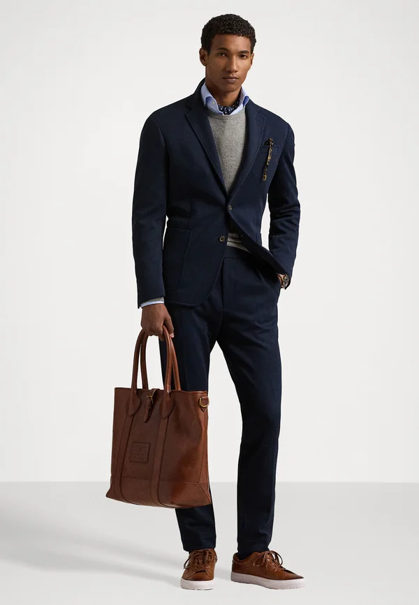 POLO SOFT MODERN DOUBLE KNIT JACKET - Sakko - aviator navy