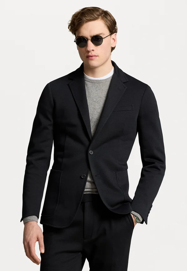 POLO SOFT MODERN DOUBLE KNIT JACKET - Sakko - black