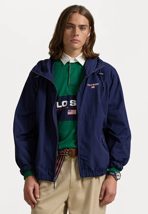 POLO SPORT FULL ZIP JACKET UNISEX - Windbreaker - newport navy