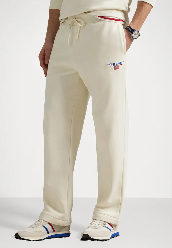 POLO SPORT WIDE-LEG SWEATPANT UNISEX - Jogginghose - clubhouse cream