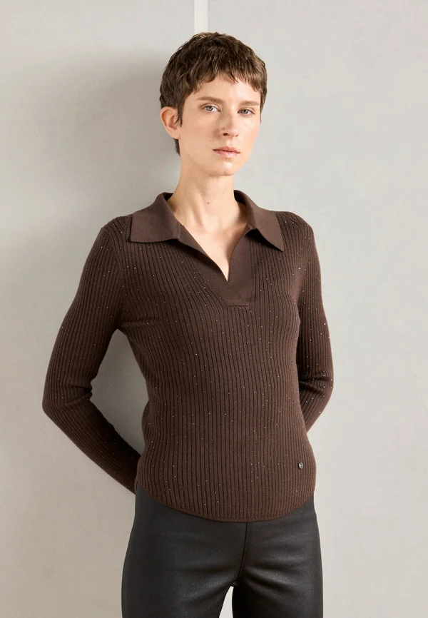 POLO - Strickpullover - bracken