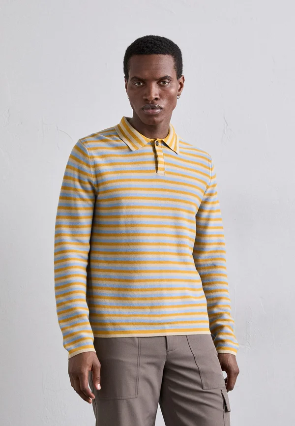 POLO - Strickpullover - light blue